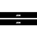 BMW X4 F26 2014-2018 Illuminated Matte Sill Plates with logo ///M BMW Led Door Sills PRO opdesign