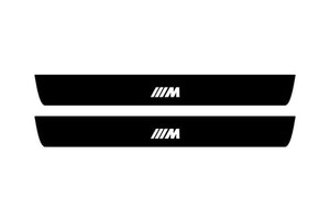 BMW X3 G01 2018+ Illuminated Matte Sill Plates with logo ///M BMW Led Door Sills PRO opdesign