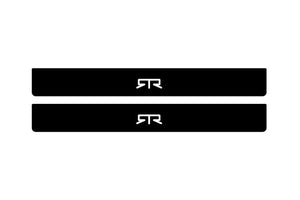 Ford Mustang VII 2023+ Illuminated Matte Sill Plates with logo RTR Ford Led Door Sills PRO opdesign