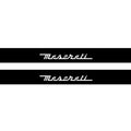 Maserati Quattroporte VI 2013-2023 Illuminated Matte Sill Plates with logo Maserati Maserati Led Door Sills PRO opdesign