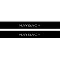 Mercedes GLS II 2019+ Illuminated Matte Sill Plates with logo Maybach Mercedes Led Door Sills PRO opdesign