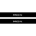 Acura MDX IV 2021+ Illuminated Matte Sill Plates with logo MDX Acura Led Door Sills PRO opdesign
