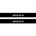 Nissan Micra V 2017-2023 Illuminated Matte Sill Plates with logo Micra Nissan Led Door Sills PRO opdesign