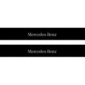 Mercedes ML W164 2005-2011 Illuminated Matte Sill Plates with logo Mercedes-Benz Mercedes Led Door Sills PRO opdesign