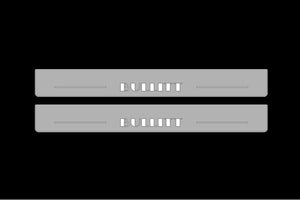 Illuminated LED Door Sill Tread Plates Ford Mustang VII 2023+ With BULLITT Logo Ford Led Door Sills opdesign