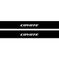 Ford Mustang VI 2015-2023 Illuminated Matte Sill Plates with logo Coyote Ford Led Door Sills PRO opdesign