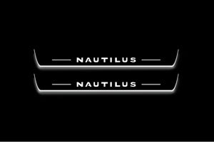 Lincoln Nautilus CD539 Stainless Steel LED Door Sills – Nautilus Logo