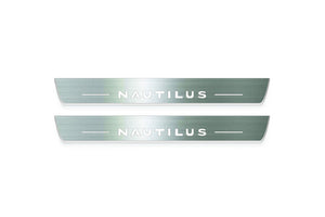 Lincoln Nautilus CD539 Stainless Steel LED Door Sills – Nautilus Logo