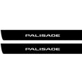 Hyundai Palisade 2020+ Illuminated Matte Sill Plates with logo Palisade Hyundai Led Door Sills PRO opdesign