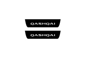 Nissan Qashqai III 2021+ Illuminated Matte Sill Plates with logo Qashqai Nissan Led Door Sills PRO opdesign