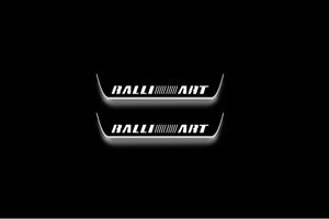 Mitsubishi Outlander II CW 2007+ Stainless Steel LED Door Sills – RalliArt Logo