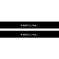 Buick Regal VI 2017+ Illuminated Matte Sill Plates with logo Regal Buick Led Door Sills PRO opdesign