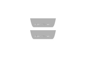 Illuminated LED Door Sill Tread Plates Buick Regal VI 2017+ With Regal Logo Buick Led Door Sills opdesign