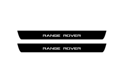Land Rover Range Rover Sport L494 2013–2022 — Matte PRO LED Door Sills — Range Rover Logo
