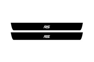 Ford Focus III 2011-2018 Illuminated Matte Sill Plates with logo RS Ford Led Door Sills PRO opdesign
