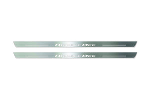 RAM 1500 V 2019+ LED Door Sill Guards with Illuminated Rumble Bee Logo