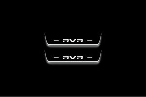 Mitsubishi RVR III 2010+ Stainless Steel LED Door Sills – RVR Logo