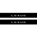 Lexus RZ 2022+ Illuminated Matte Sill Plates with logo Lexus Lexus Led Door Sills PRO opdesign