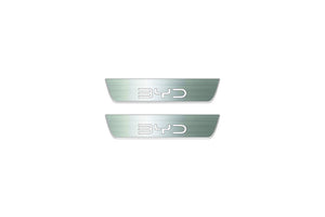 BYD Sealion 7 2024+ Stainless Steel LED Door Sills – BYD Logo