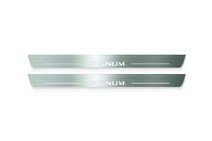 Opel Signum 2003+ Stainless Steel LED Door Sills – Signum Logo