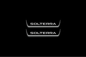 Subaru Solterra 2022+ Stainless Steel LED Door Sills – Solterra Logo