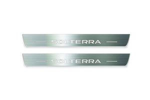 Subaru Solterra 2022+ Stainless Steel LED Door Sills – Solterra Logo