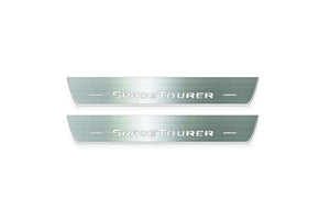 Citroen SpaceTourer 2016+ LED Door Sills Illuminated Scuff SpaceTourer Logo Stainless Steel Entry Guards Door Sills Decoin