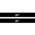 Ford Edge II 2014-2024 Illuminated Matte Sill Plates with logo ST Ford Led Door Sills PRO opdesign