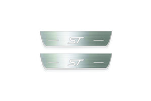 Ford Focus IV 2018+ LED Door Sills Illuminated Scuff ST Logo Stainless Steel Entry Guards Door Sills Decoin