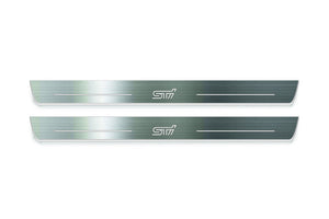 Subaru BRZ II ZD8 2021+ Stainless Steel LED Door Sills – STI Logo