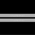 Illuminated LED Door Sill Tread Plates Skoda SuperB III 2015-2023 With SuperB Logo Skoda Led Door Sills opdesign