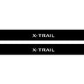 Nissan X-Trail T32 2014-2021 Illuminated Matte Sill Plates with logo X-Trail Nissan Led Door Sills PRO opdesign