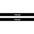 Volkswagen Tiguan II 2016-2024 Illuminated Matte Sill Plates with logo Tiguan Volkswagen Led Door Sills PRO opdesign