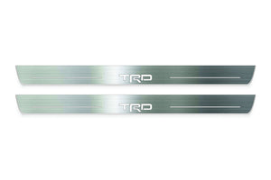 Scion FR-S 2012-2017 LED Door Sills PRO LED Door Sills Illuminated Scuff Logo TRD Stainless Steel Entry Guards
