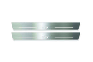 Toyota Camry V50 2012+ Stainless Steel LED Door Sills – TRD Logo