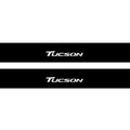 Hyundai Tucson II 2015-2020 Illuminated Matte Sill Plates with logo Tucson Hyundai Led Door Sills PRO opdesign