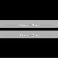 Illuminated LED Door Sill Tread Plates Acura TLX II 2020+ With Type-S Logo Acura Led Door Sills opdesign