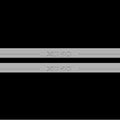 Illuminated LED Door Sill Tread Plates Volvo XC60 II 2017+ With XC60 Logo Volvo Led Door Sills opdesign