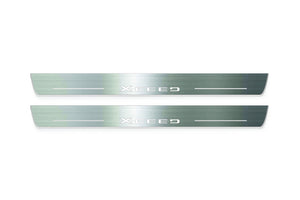 Kia XCeed 2019+ Stainless Steel LED Door Sills – XCeed Logo