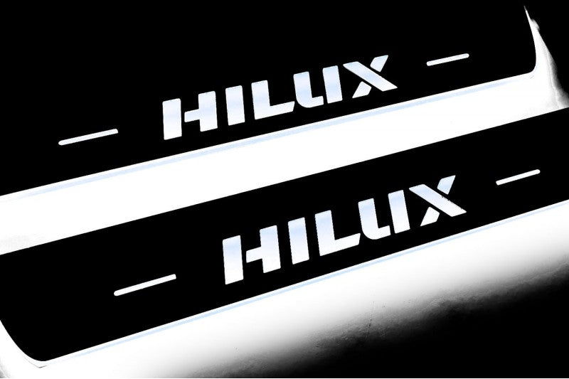 Best LED Door Sill Plates for Toyota Hilux – Fitment, Protection and Durability Guide