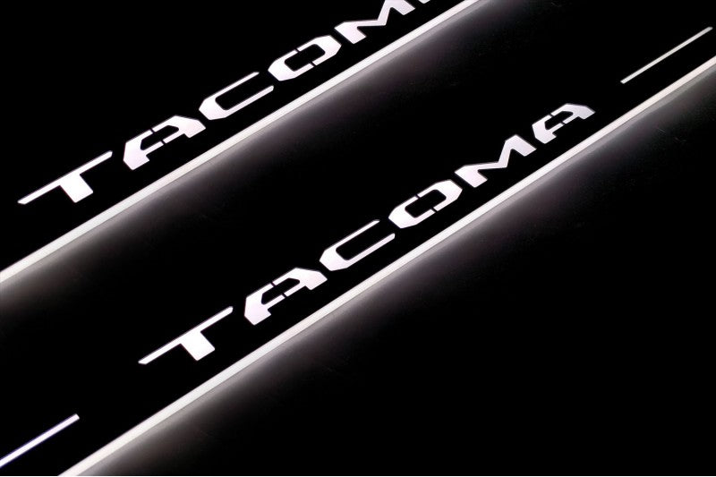 Best LED Door Sill Plates for Toyota Tacoma III – Fitment, Protection and Style Guide