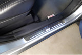 LED door sill plates stainless steel Peugeot 4007 2007+ with 4007 logo
