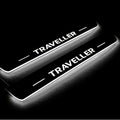 Peugeot Traveller Stainless Steel LED Door Sills – Traveller Logo