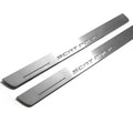 Illuminated LED Door Sill Tread Plates Dodge Charger 2011-2023 With Scat Pack Logo Dodge Led Door Sills opdesign