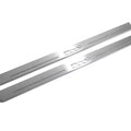 Illuminated LED Door Sill Tread Plates Fiat 500C 2009+ With 500C Logo Fiat Led Door Sills opdesign