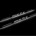 Mustang Mach-E 2020+ LED Door Sills Illuminated Scuff Mach-E Logo Stainless Steel Entry Guards