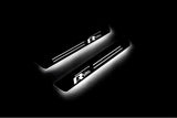 Volkswagen Passat B6 2005+ LED door sill plates with R-Line logo
