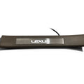 LED door sill plates for Lexus RX II XU30 2003+ with Lexus logo