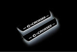 Citroen C-Crosser 2007+ LED door sill plates with C-Crosser logo