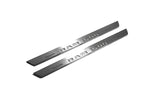 illuminated door sill protectors stainless steel RAM 1500 IV 2009+ with Illuminated RAM 1500 logo